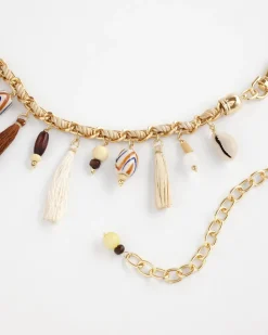 Novelty Beaded Chain Belt