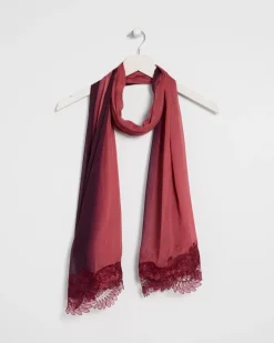 Ombre Lace Oblong Scarf