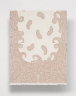 Paisley Jacquard Oblong Scarf