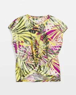 Palms Inverted Knot Front Tee