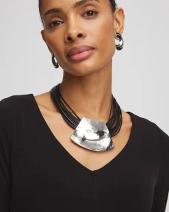 Pendant Bib Necklace