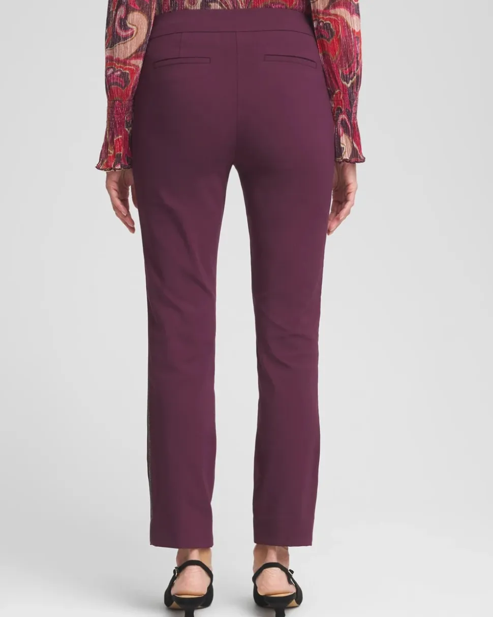 Petite Brigitte Beaded Ankle Pants