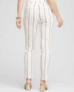 Petite Brigitte™ Striped Ankle Pants