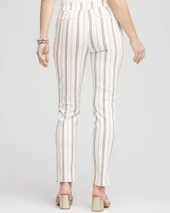 Petite Brigitte™ Striped Ankle Pants