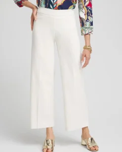 Petite Brigitte Wide Leg Cropped Pants