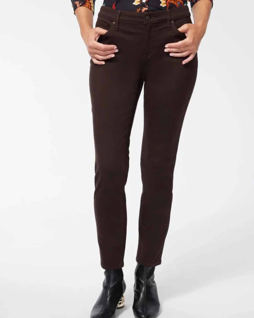Petite Girlfriend Slim Ankle Jeans