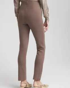 Petite Juliet Embellished Ankle Pants