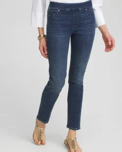 Petite Pull-On Ankle Jeggings