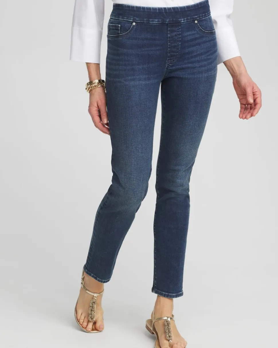 Petite Pull-On Ankle Jeggings