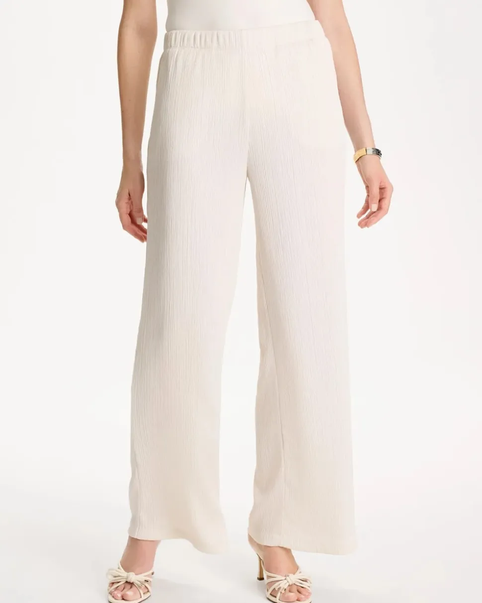 Petite Travelers™ Crinkle Textured Pants