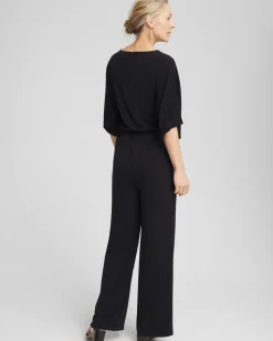 Petite Travelers™ Kimono Sleeve Jumpsuit