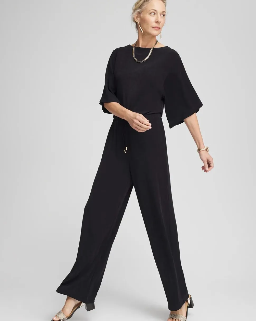 Petite Travelers™ Kimono Sleeve Jumpsuit