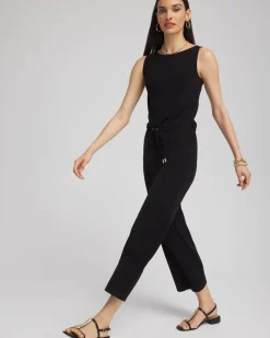 Petite Travelers™ Tie Waist Jumpsuit