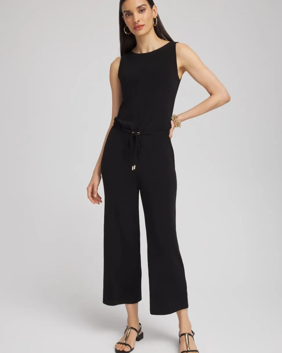 Petite Travelers™ Tie Waist Jumpsuit