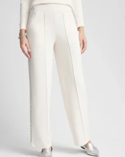 Petite Zenergy® Scuba Embellished Pants