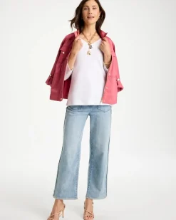 Pima Cotton 3/4 Sleeve Tee