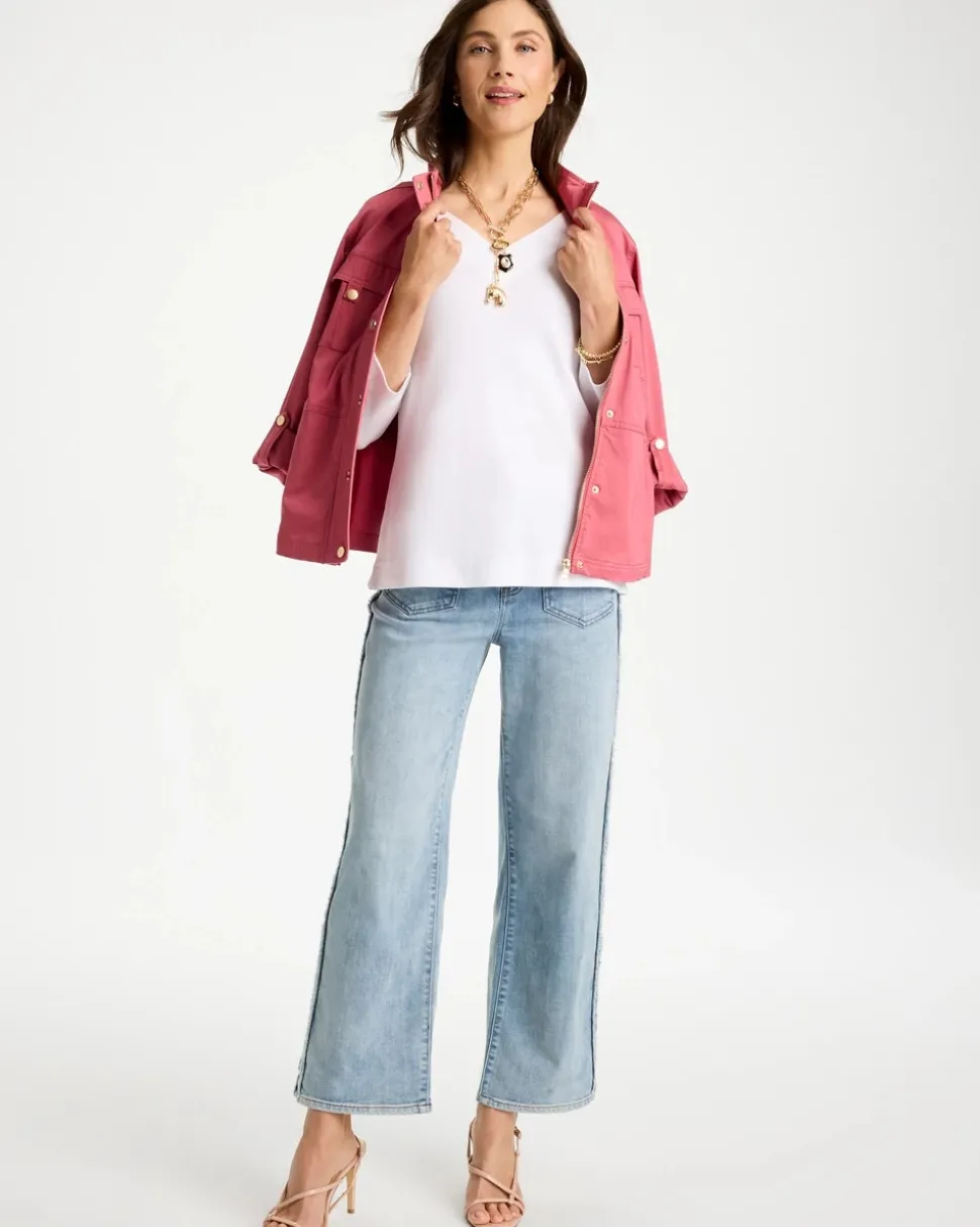 Pima Cotton 3/4 Sleeve Tee