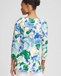 Pima Cotton Square-Neck Tunic