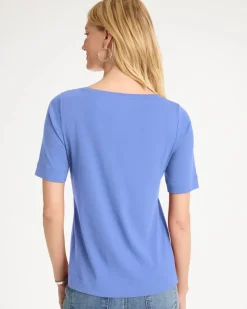 Pima Elbow Sleeve Tee