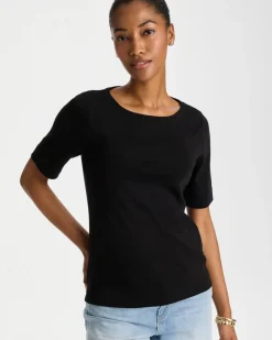 Pima Elbow Sleeve Tee