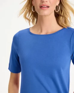Pima Elbow Sleeve Tee