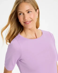 Pima Elbow Sleeve Tee