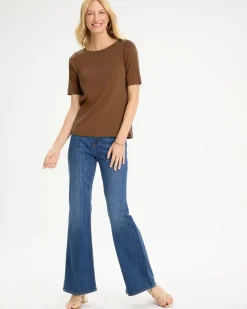 Pima Elbow Sleeve Tee