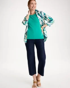 Pima Elbow Sleeve Tee