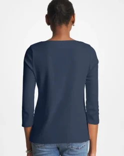 Pima 3/4 Sleeve Tee