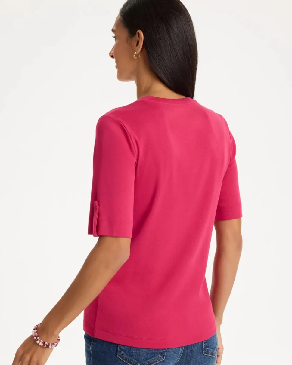 Pima V-Neck Tee