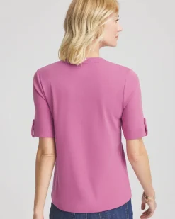 Pima V-Neck Tee