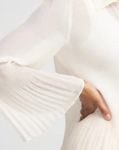 Pleated Georgette Blouse