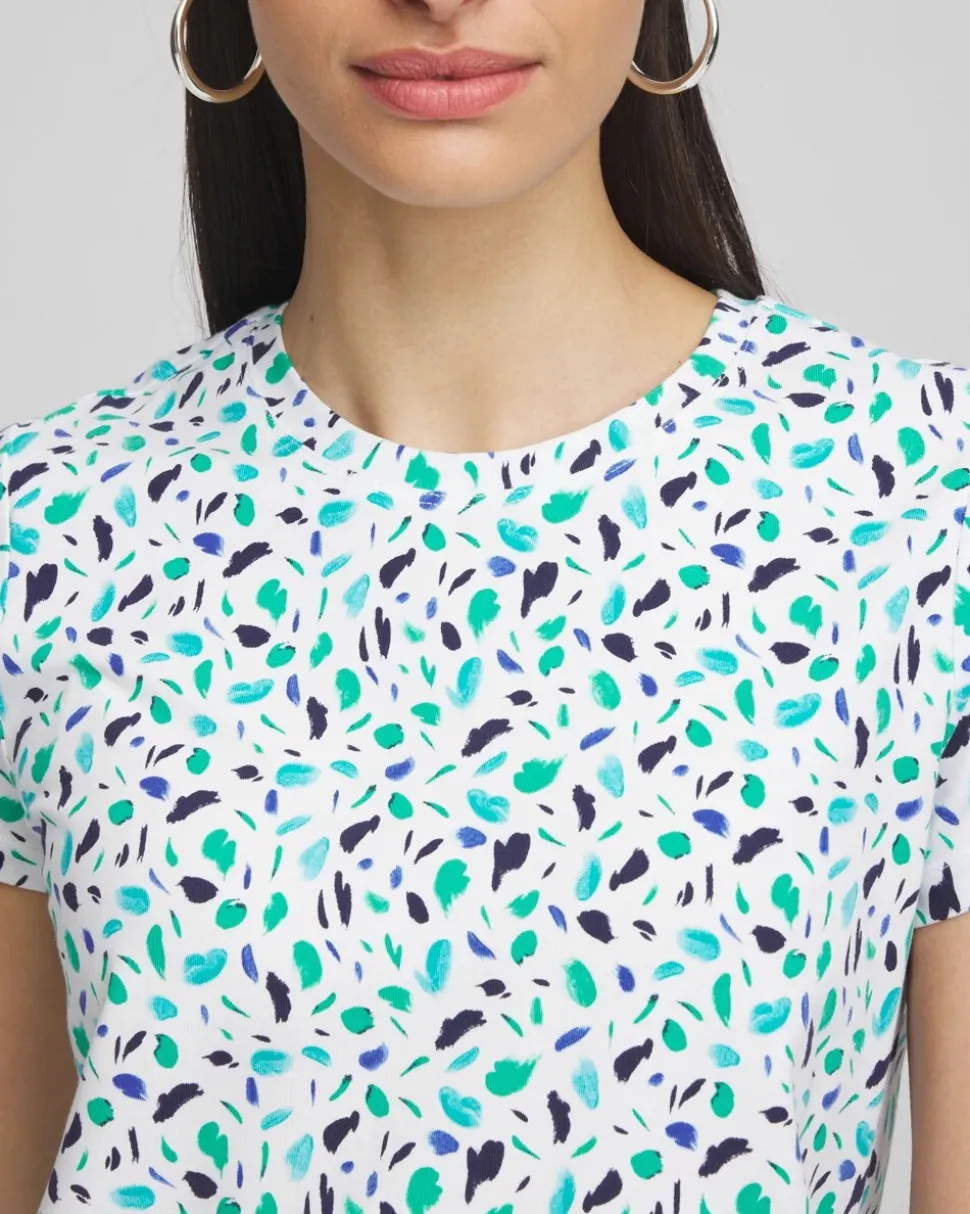 Polka-Dot Crewneck Perfect Tee