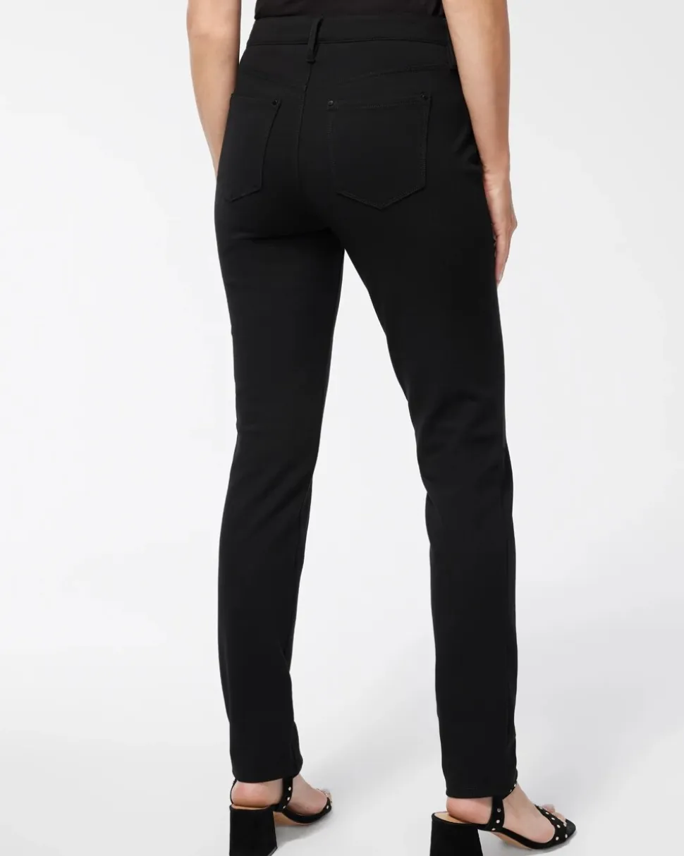 Ponte 5-Pocket Slim Pants