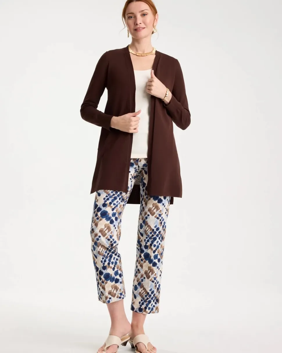 Printed Brigitte™ Straight Crop Pant