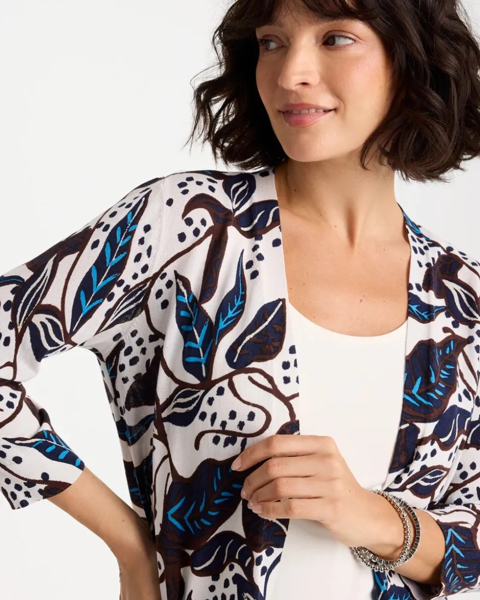 Printed Summer Romance Cardigan