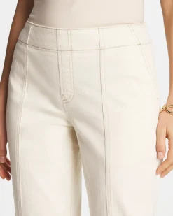 Pull-On Boyfriend Utility Cropped Jeans