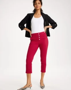 Pull-On Capri Jeans