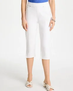 Pull-On Capri Jeans
