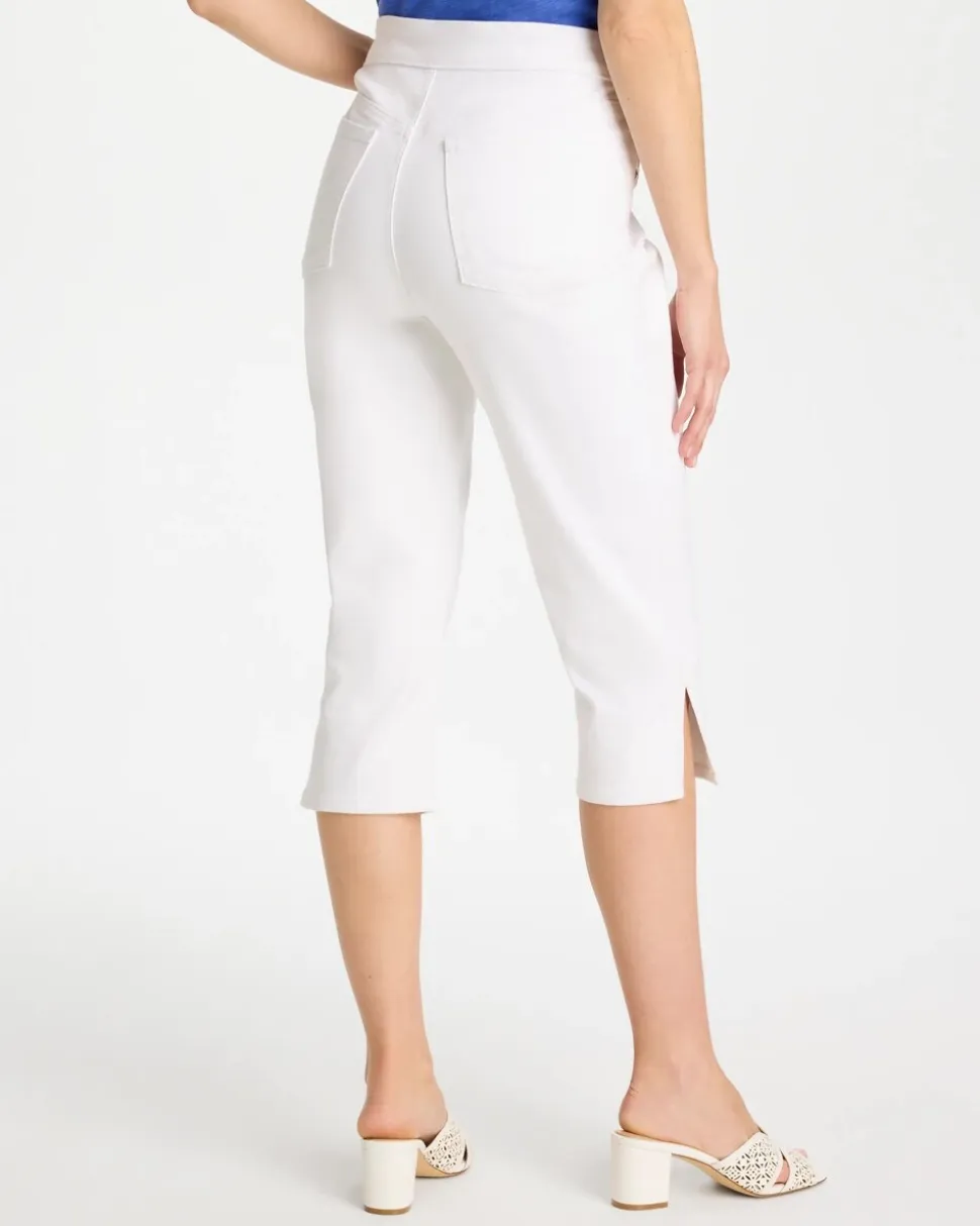 Pull-On Capri Jeans