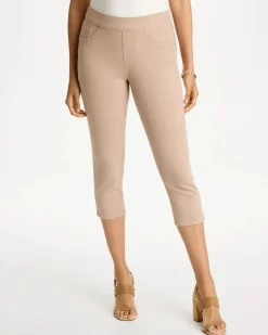 Pull-On Capri Jeans