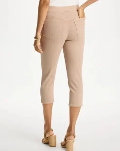 Pull-On Capri Jeans