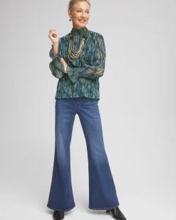 Pull On Flare Jeggings