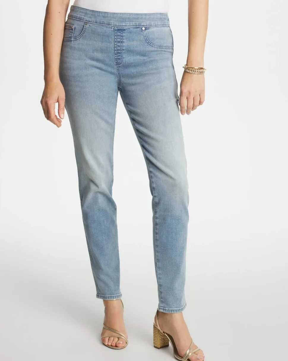 Pull-On Slim Ankle Jeggings