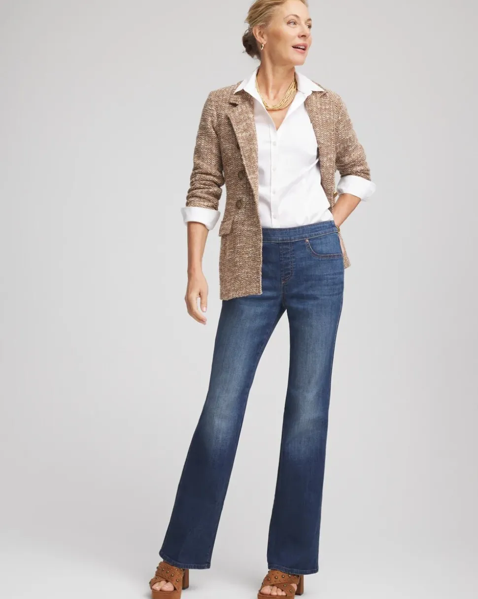 Pull-On Slim Bootcut Jeggings