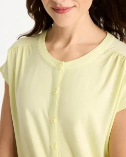 Refined Button Tee
