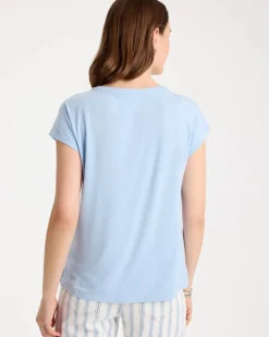 Refined Button Tee
