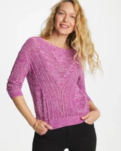 Relaxed Dolman Pullover Sweater