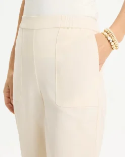 Relaxed Tapered Crop Pants