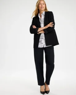 Relaxed Tapered Crop Pants